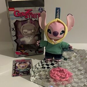 Gen Z Street Stitch Miniso Figure Keychain